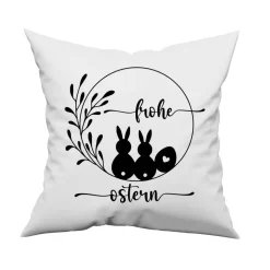 Bügelbild für Ostern - mit Osterhasen im Frühling // DIY Osterdeko & Geschenke