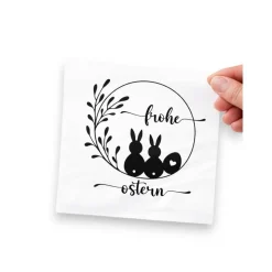 Bügelbild für Ostern - mit Osterhasen im Frühling // DIY Osterdeko & Geschenke