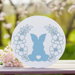 Bügelbild für Ostern mit Namen und Häschen / Osterhase / Bügelbilder Hase Ostermotiv/ Osterei/ Frühling -