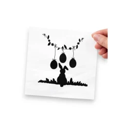 Bügelbild Ostern - süßes Bügelbild Osterhase // DIY Osterdeko & kreative Oster Geschenke