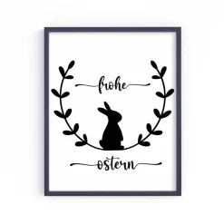 Bügelbild Ostern // Zauberhafte Osterdeko mit DIY Bügelbild // Dein persönlicher Osterhase zum Aufbügeln /