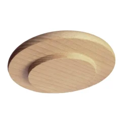 Bierglasdeckel Hamburg Gravur norddeutsch maritim - Gläserdeckel aus Buche - Geschenkidee für Hanseaten