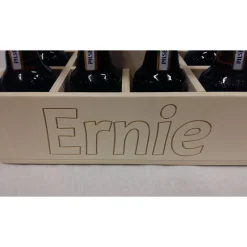 Bierträger Flaschenträger - individuelle gefräste Schrift nach Ihrem Wunsch !!!