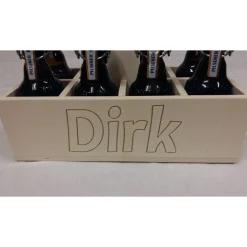 Bierträger Flaschenträger - individuelle gefräste Schrift nach Ihrem Wunsch !!!