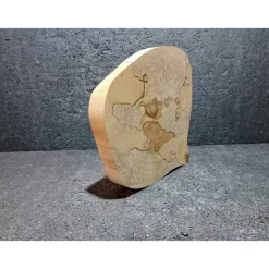 Biete hier eine Baumscheibe, Holzscheibe gestockte Birke an