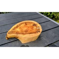 Biete hier eine Baumscheibe, Holzscheibe gestockte Traubenkirsche an