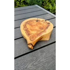 Biete hier eine Baumscheibe, Holzscheibe gestockte Traubenkirsche an