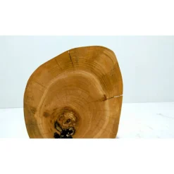 Biete hier eine Baumscheibe, Holzscheibe, gestockt, Kirsche, mit Stellfläche an