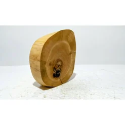 Biete hier eine Baumscheibe, Holzscheibe, gestockt, Kirsche, mit Stellfläche an