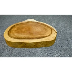 Biete hier eine Baumscheibe, Holzscheibe gestockte Traubenkirsche an