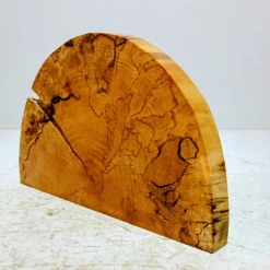 Biete hier eine halbe Baumscheibe, Holzscheibe, gestockte Erle an