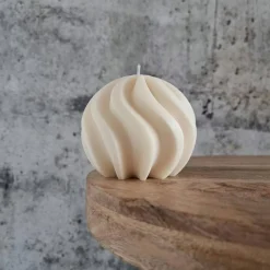BIG Swirl Candle I Spiralkerze I Gedrehte Kerze I Sojawachs I Home Decor I Hingucker I Ästhetisch I Minimalistisch