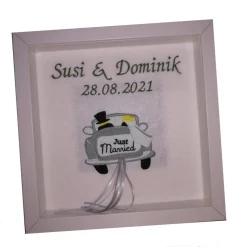 Bilderrahmen Hochzeit Geldgeschenk zur Hochzeit Hochzeitsbilderrahmen