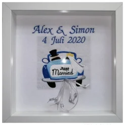 Bilderrahmen Hochzeit Geldgeschenk zur Hochzeit Hochzeitsbilderrahmen