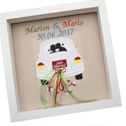 Bilderrahmen Hochzeit Geldgeschenk zur Hochzeit Hochzeitsbilderrahmen