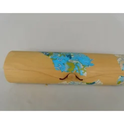 blau  grünes Flaschenetui , Decopatch etui , Geschenketui für Hochzeit, Geburtstag