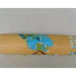 blau  grünes Flaschenetui , Decopatch etui , Geschenketui für Hochzeit, Geburtstag