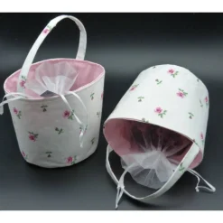 Blumenmädchen-Körbchen, Körbchen für Rosenblätter Hochzeit