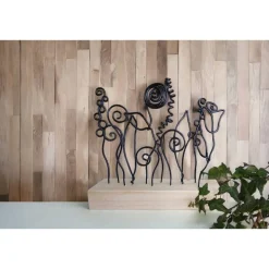 Blumenwiese bei Nacht