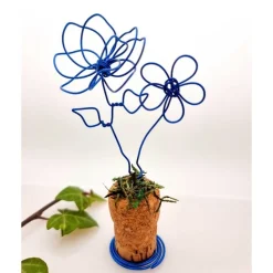 Blumenwiese Weinkorken Sektkorken Upcycling Farbauswahl