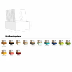 Box zum Sammeln schöner Momente, SCHÖNETAGEBOX als Hochzeitsgeschenk, Geschenke für das Brautpaar, Idee Hochzeit, Erinne