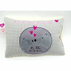 Bär Bärenliebe - to the moon - Namenskissen Taufkissen Kuschelkissen Kindergartenkissen Geburtsgeschenk
