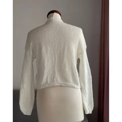 Braut Bolero, Jacke, Stola, Hochzeit, Bolero in Creme !gestrickt!UNIKAT!