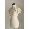 Braut Bolero,Jacke,Stola,Hochzeit,Bolero in creme!gehäkelt!