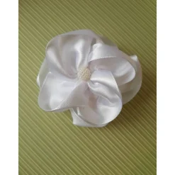 Braut Haarklammer Haarschmuck mit Perle weiß 