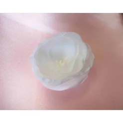 Braut Haarklammer Haarschmuck mit Perle weiß 