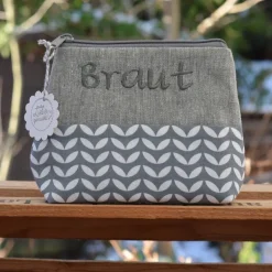 Braut  Schminktasche/Kosmetiktasche/Geschenk/Schminktäschchen Hochzeit