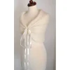 Braut Stola, Bolero, Tuch, Umhang, creme, Hochzeit, Besondere Anlässe, Alpaka Seide!