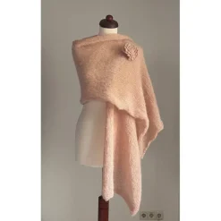 Braut Stola, Hochzeit, Rosa Sand, Tuch, Braut Umhang!