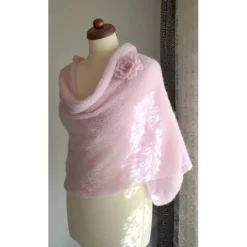 Braut Stola, Hochzeit, rosa, Tuch, Braut Umhang!