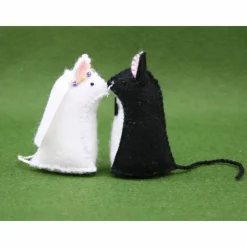 Brautpaar Filzmäuse -  Hochzeit - Hochzeitgeschenk -Geldgeschenke -