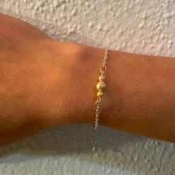 Brautschmuck-Set perlmuttfarben: Rückenkette, Armband & Ohrringe – elegant & individualisierbar