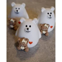 Bärchen aus Raysin mit Minibärchen - niedliche Dekoration oder kleines Geschenk