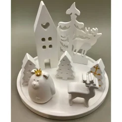 Bärchen Weihnacht 8teilig – Handgefertigte Deko aus Raysin für Weihnachten