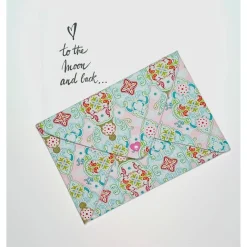 Briefumschlag, Blumenmuster, 17,5 cm x 12 cm, Geschenkverpackung, Liebesbrief