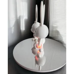 Böser Hase– Frecher Bunny 3D Druck – Coole Gamer Zimmer Deko– Geschenk für Fans & Nerds – 15cm, 20cm, 25cm