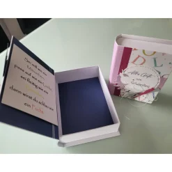 Buch-Box, Geldgeschenk, Gutscheingeschenk zur Einschulung, besondere Geschenkidee