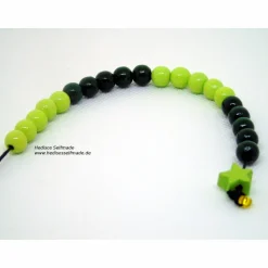 Buchstabenkette #Rechenkette zum #Schulanfang #dunkelgrün #hellgrün personalisiert