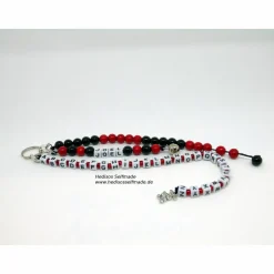 Buchstabenkette zum #Schulanfang rot-schwarz