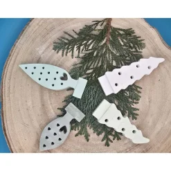 Bäume Steckerchen Pastell – Handgemachte Deko für Weihnachten & ganzjährig