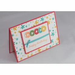 Bunte Geburtstagskarte "Donuts"