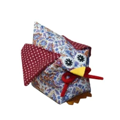 Bunte Stoffvögel 3er Set – Frühlingsdeko & Osterdeko für Tisch & Regal