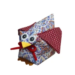Bunte Stoffvögel 3er Set – Frühlingsdeko & Osterdeko für Tisch & Regal