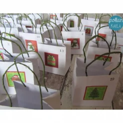 Bunter Adventskalender "Mini-Motive" aus der Manufaktur Karla