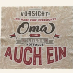 buntes Brillenputztuch mit collen Sprüchen zum Verschenken und Freude bereiten