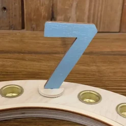 Buntes Zahlenset (0-9) – Kreatives Zubehör für deinen Geburtstagskranz